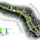Illustration for article titled This Plan to Turn Stockholm Into a City Full of Sky Ways Looks Incredible